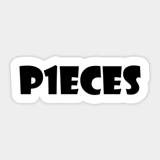 P1ECES Sticker